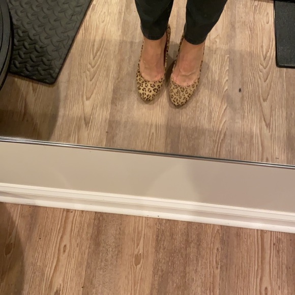 Kate Spade Leopard wedges 6.5 - Picture 8 of 10